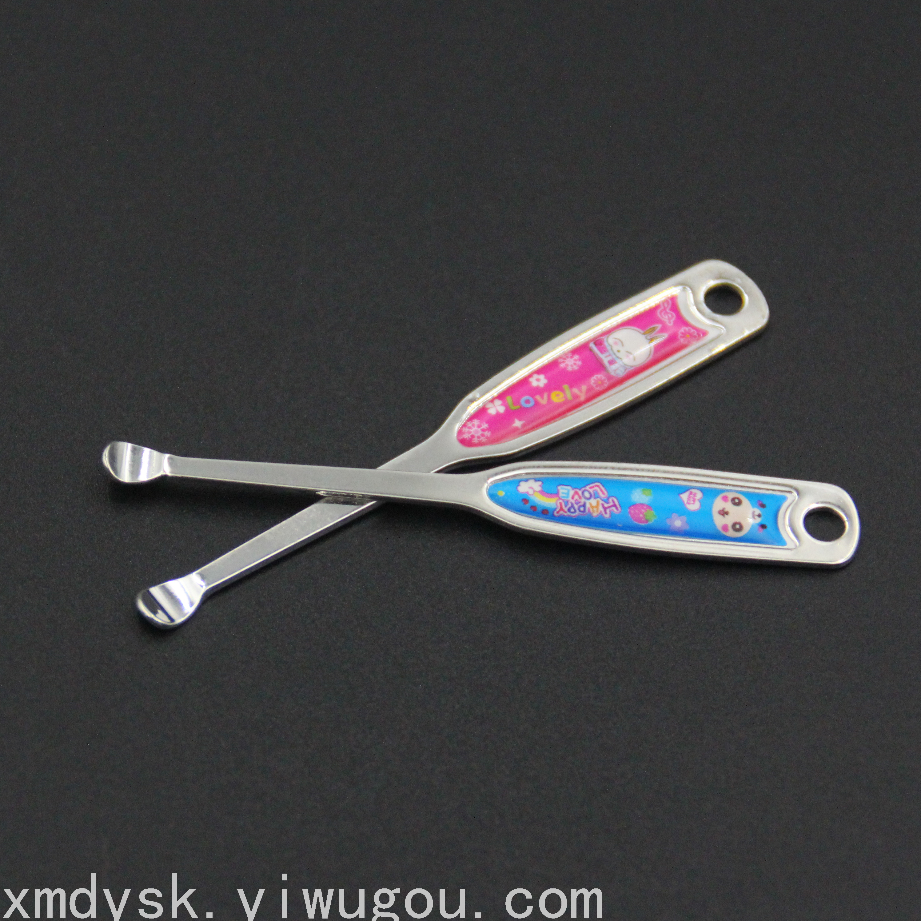 Xinmeida A008 Silver Cartoon ear scoop, creative and cute ear scoop, ear picker, ear picking tool for removing earwax Specification image