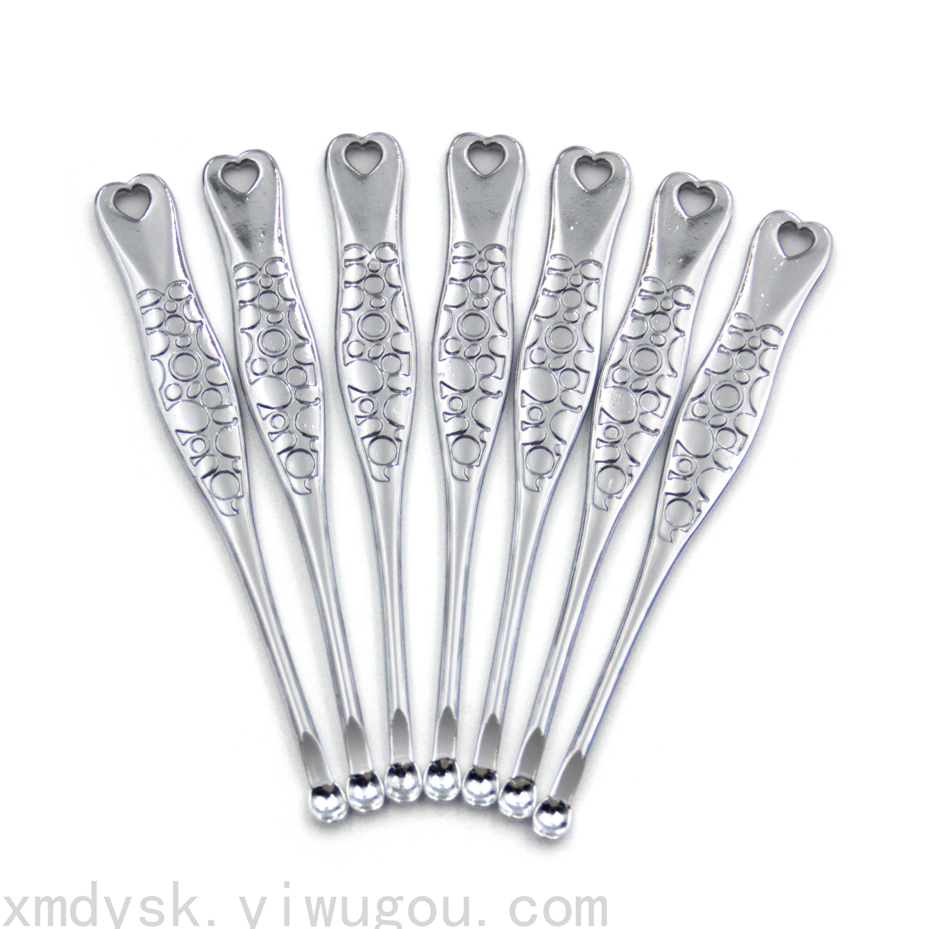 8413 Creative Alloy Ear Scoops, adult ear scoops, ear cleaning and picking tools, wholesale from the manufacturer details Picture