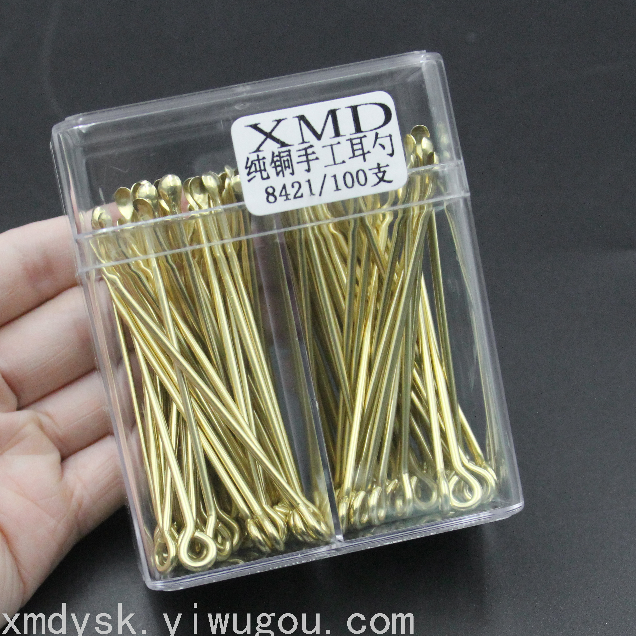 Xinmeida pure copper ear scorer, simple ear scorer, ear picking magic tool, handmade ear scorer wholesale bottle 8421