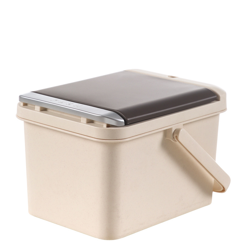 Intelligent sensing pop-up lid tea water bucket, household and office tea residue trash can, filter drainage pipe, tea props, wastewater bucket Item Picture