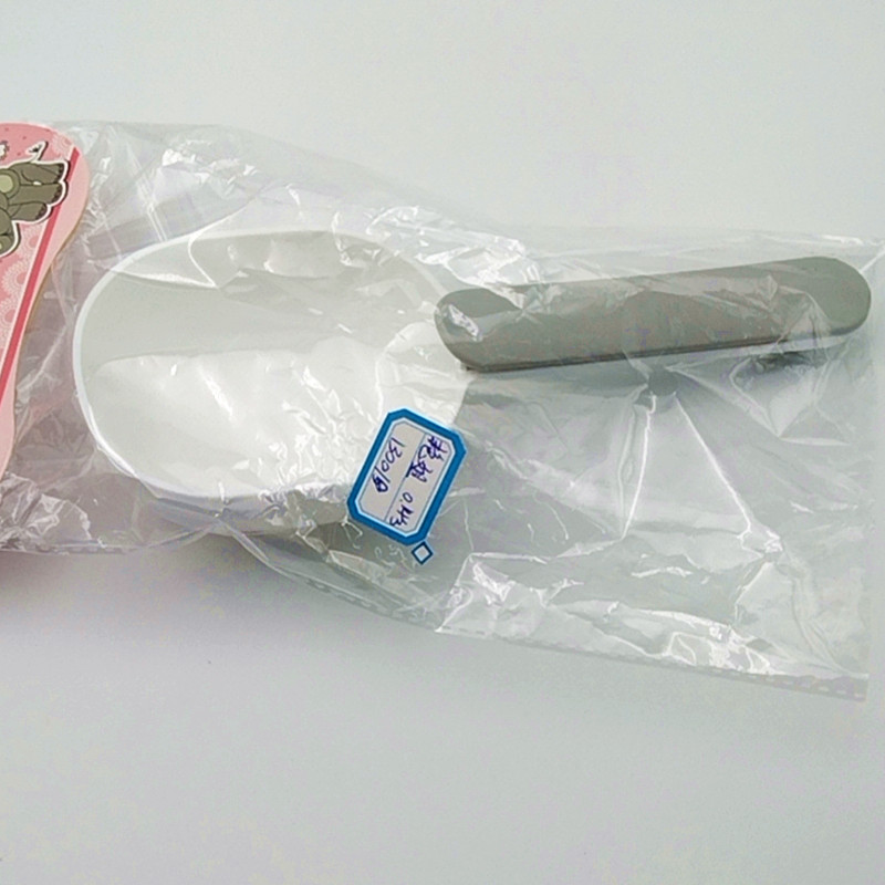 Best-selling kitchen multi-functional thickened soup spoon, practical plastic spoon, large spoon, folding long spoon details Picture