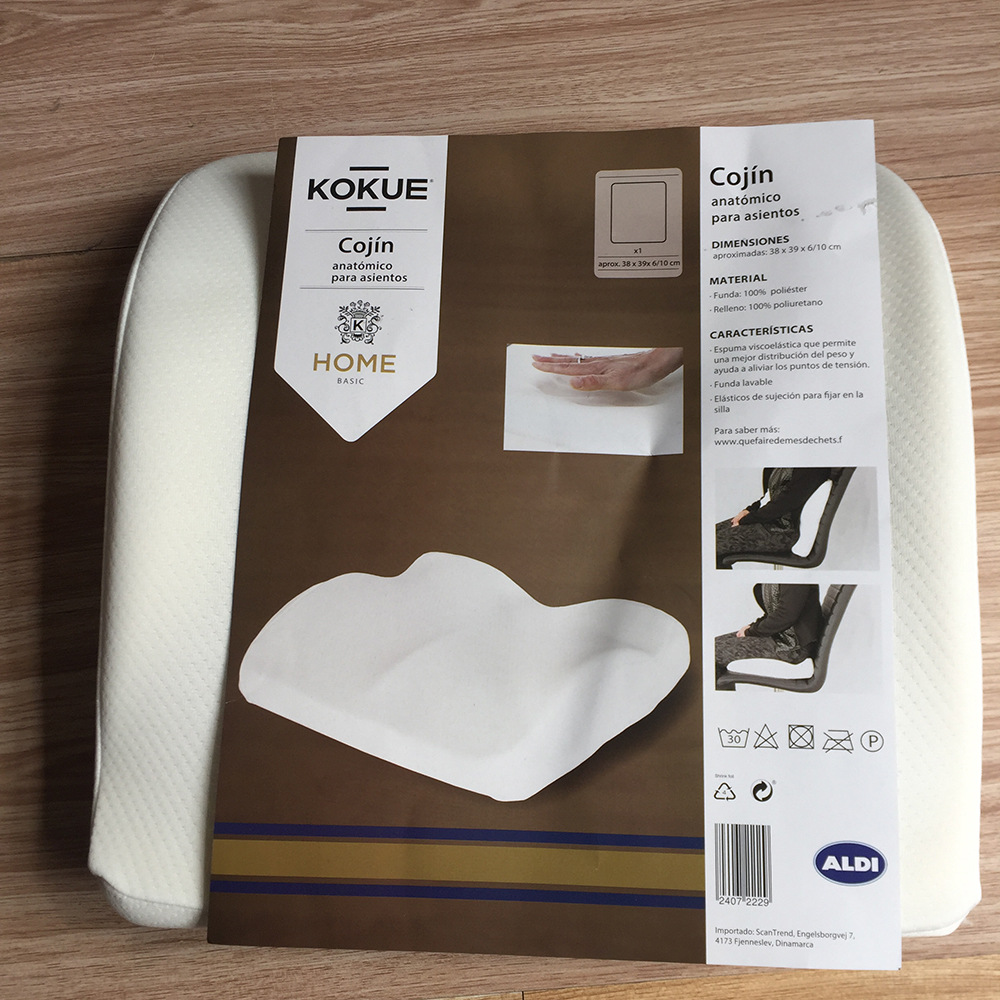 The Amazon cross-border best-selling double memory foam seat cushion is comfortable, soft and practical Application Scenario