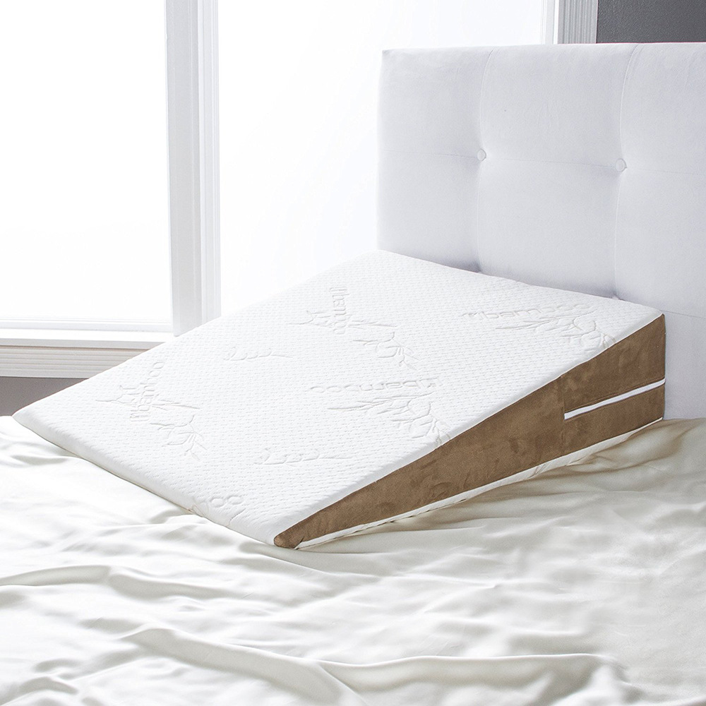 Amazon bestseller: wedge cushion triangular memory foam wedge cushion lift pad leg pillow Application Scenario