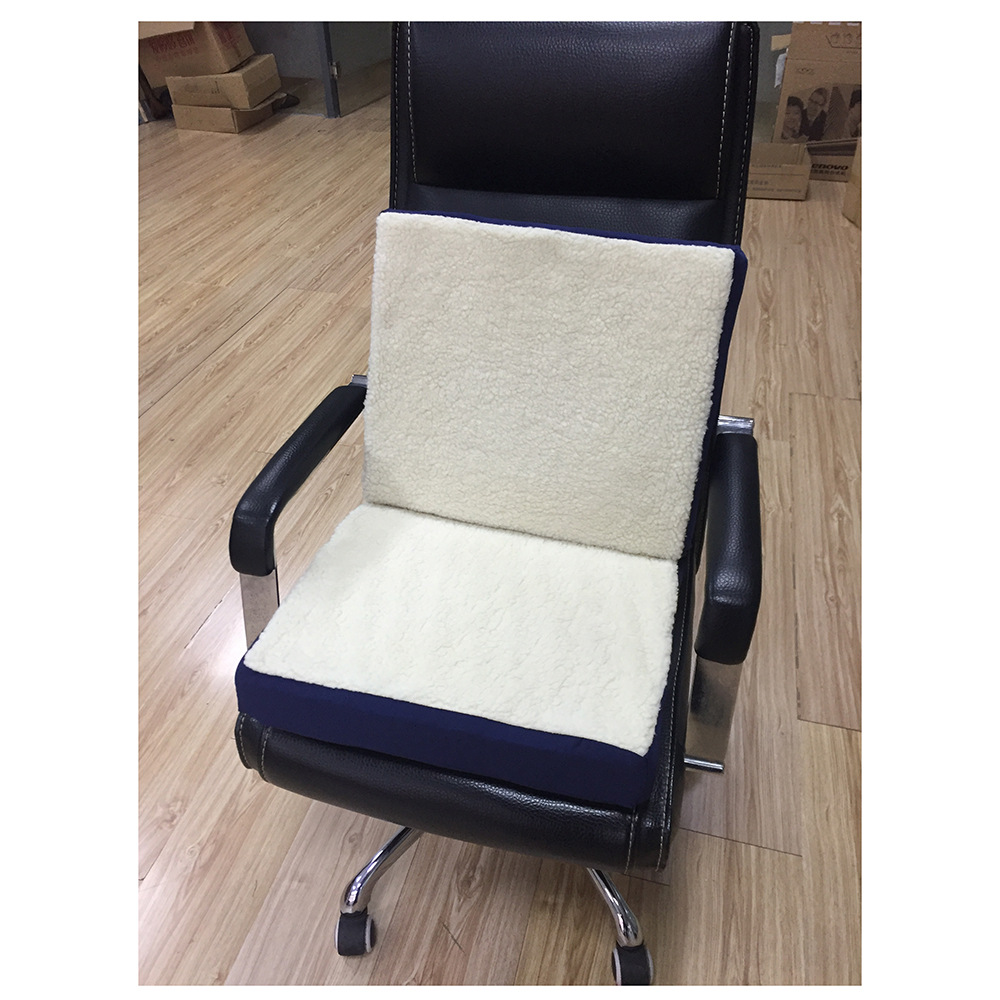 Amazon's best-selling folding seat cushion, double-layer gel ice pack seat cushion, chair cushion and height-increasing support cushion Specification drawing