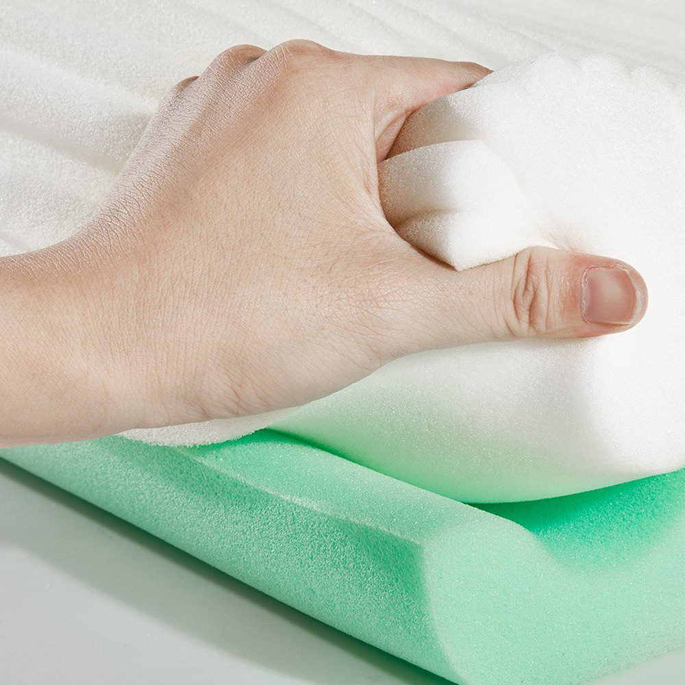Amazon's best-selling memory foam pillow, a breathable wavy slow-rebound sponge high and low pillow Specification drawing