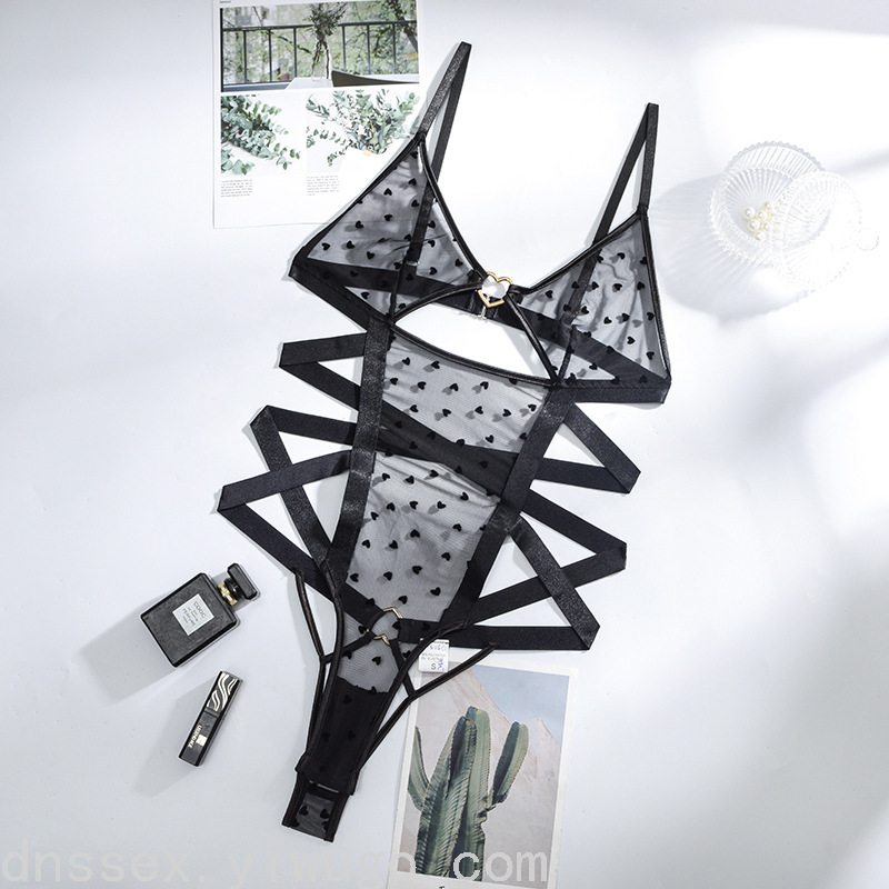 Sexy Seductive Love Polka Dot Lace Lace-Binding Free Sexy Underwear Item Picture