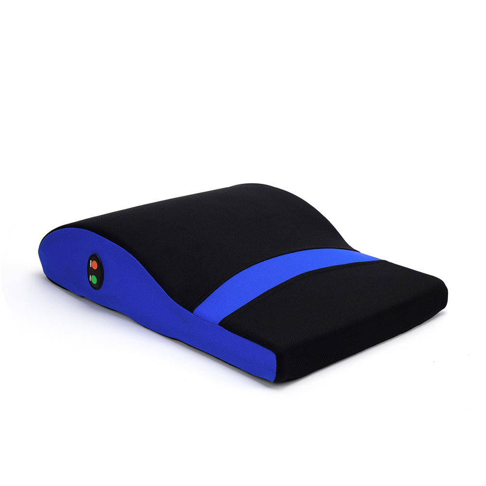 Amazon's best-selling electric massage backrest, waist support, mesh fabric massage and kneading cushion, memory foam vibration massage pillow Item Picture