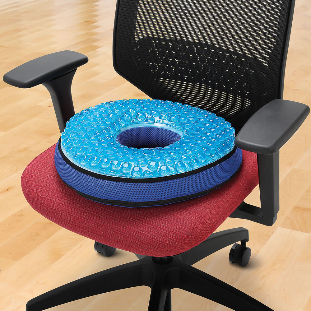 Amazon's best-selling doughnut-shaped round hollow gel memory foam cushion for hemorrhoids details Picture