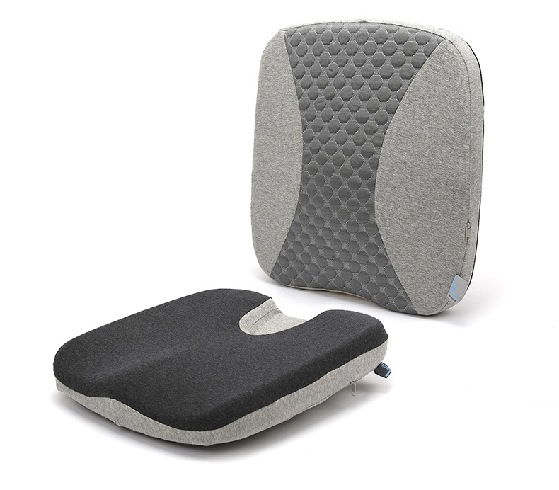 Amazon's new 2-in-1 memory foam cushion seat cushion with multi-functional cool sensation for the coccyx full figure
