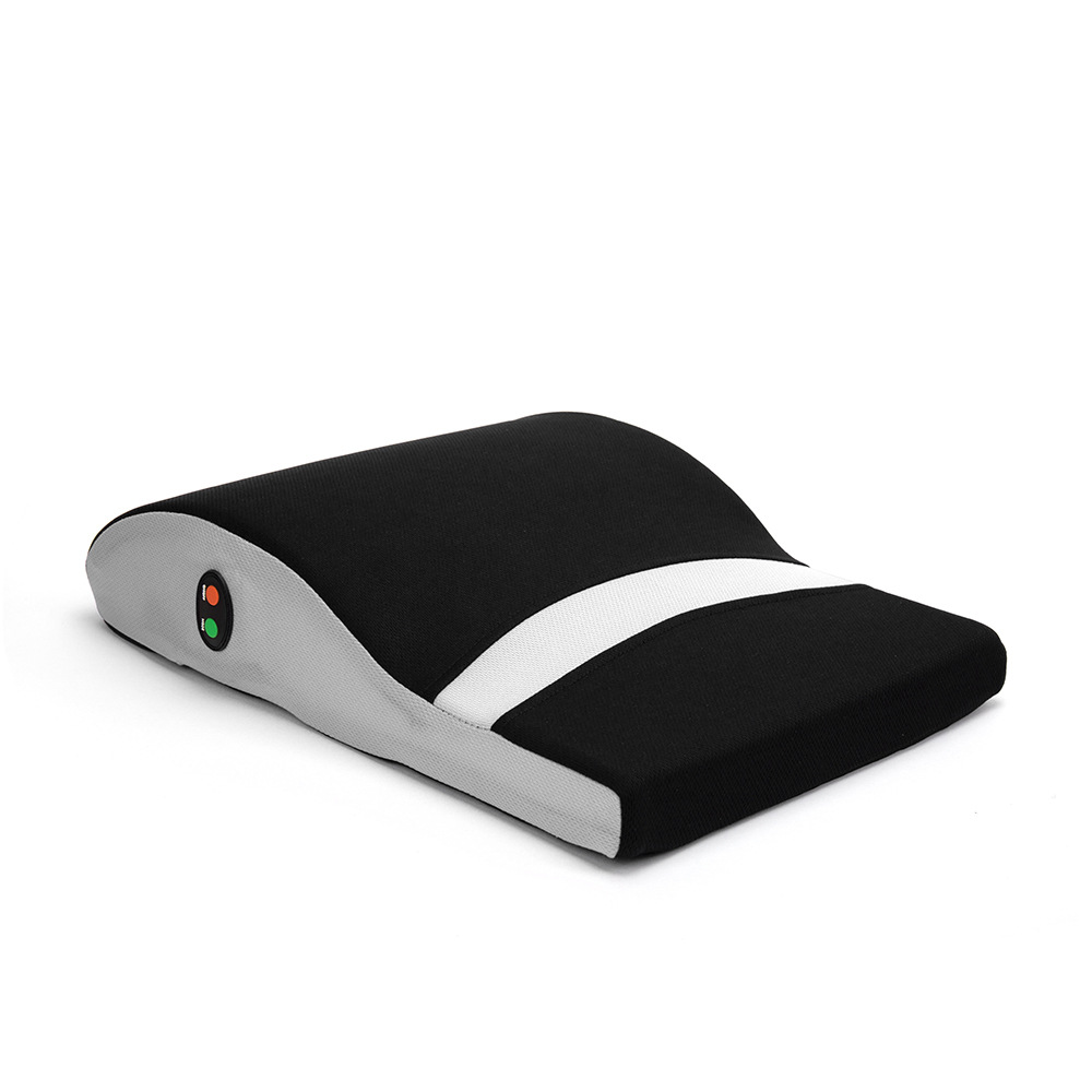 Amazon's best-selling electric massage backrest, waist support, mesh fabric massage and kneading cushion, memory foam vibration massage pillow Specification drawing