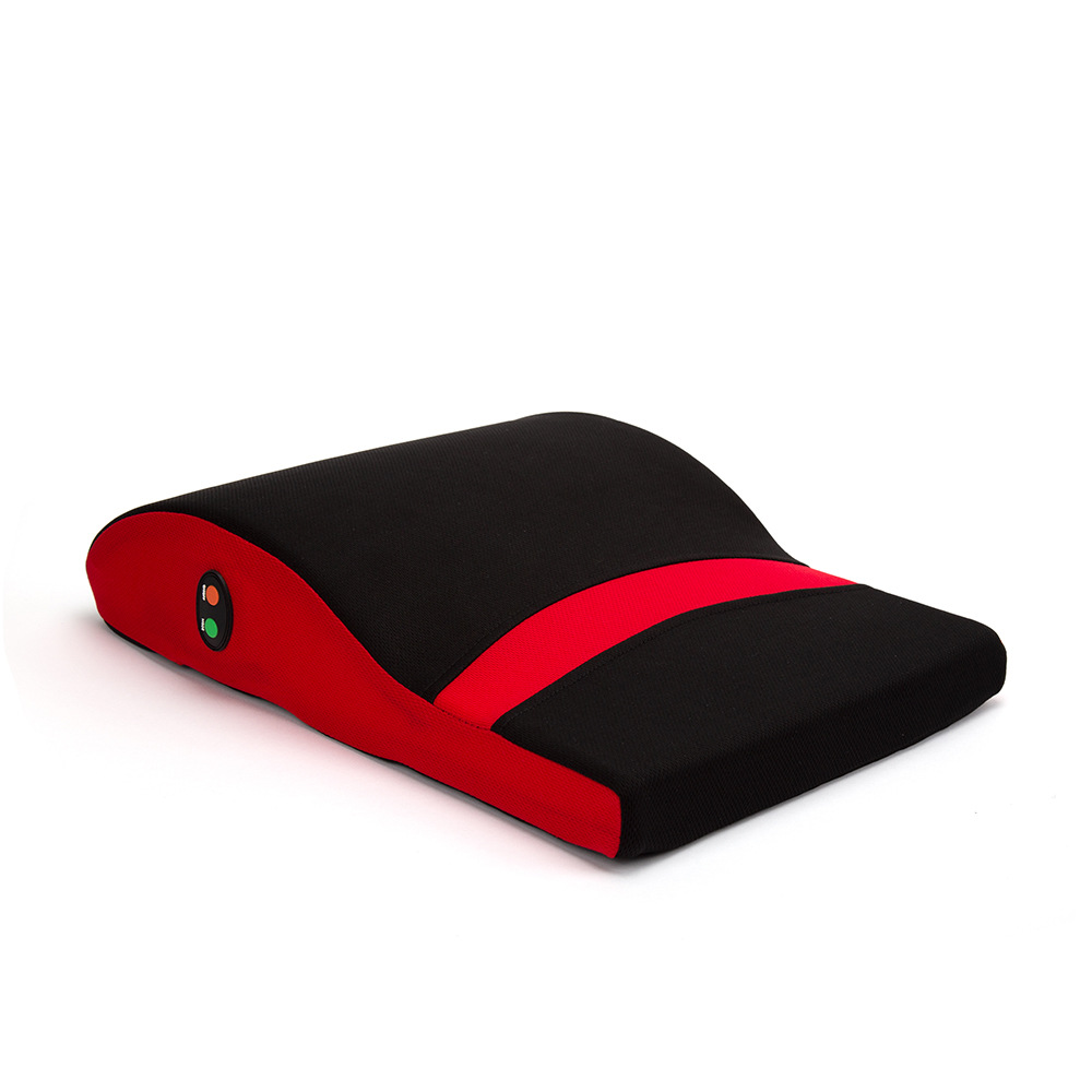 Amazon's best-selling electric massage backrest, waist support, mesh fabric massage and kneading cushion, memory foam vibration massage pillow details Picture