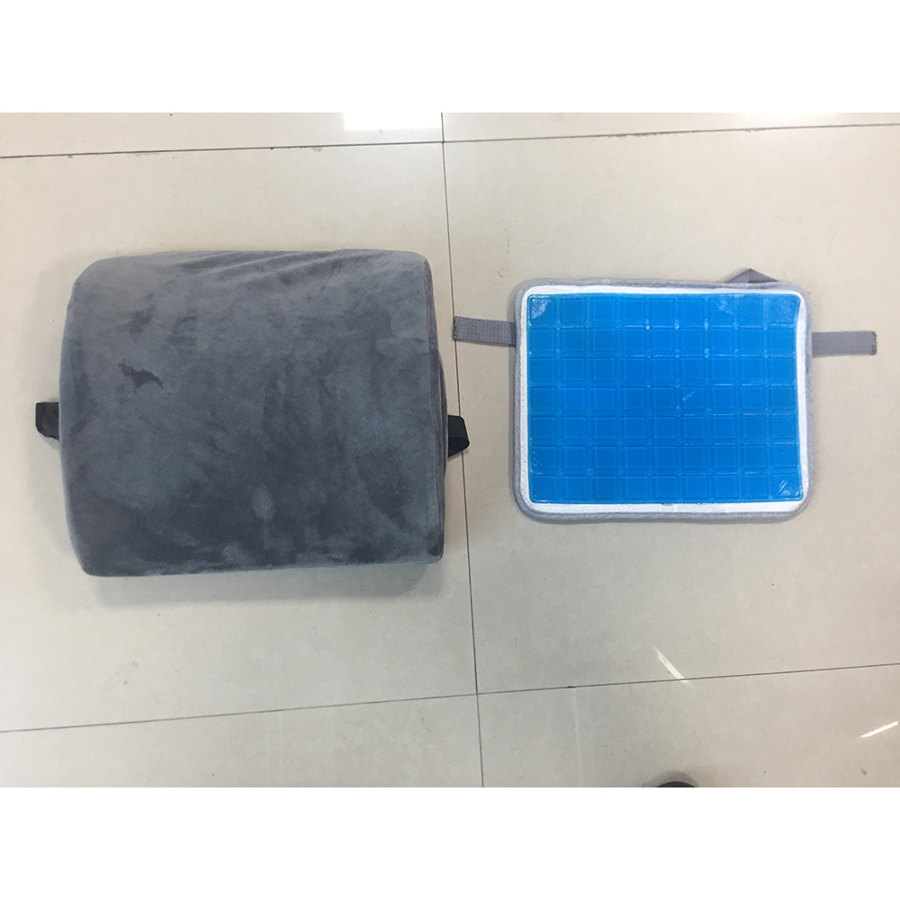 Amazon's best-selling gel memory foam cushion with breathable support, cool sensation and slow rebound waist cushion cross-border Application Scenario