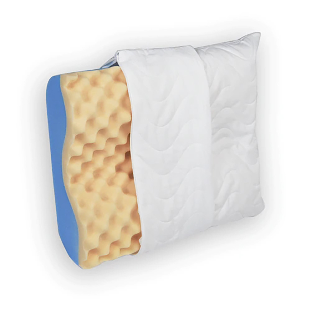 Amazon's best-selling breathable egg grid wave memory foam high and low pillows full figure