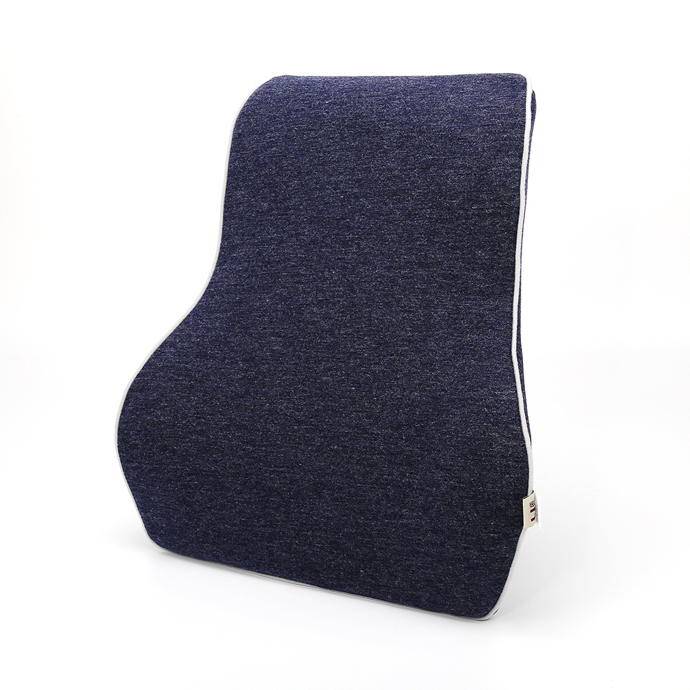 Amazon's best-selling car sponge pad four-piece set: memory foam headrest, headrest and lumbar support Specification drawing