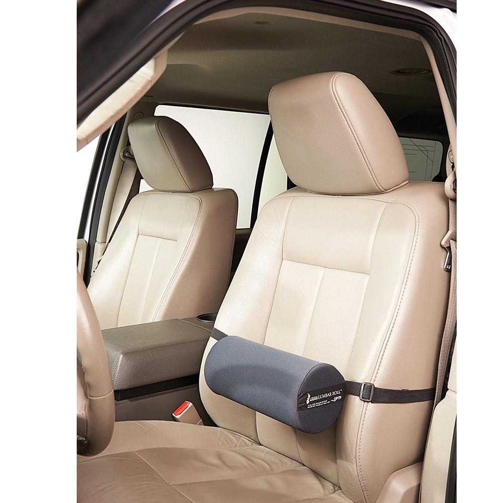 Amazon's best-selling cross-border cylindrical car lumbar support, comfortable, soft and fashionable car customization Item Picture