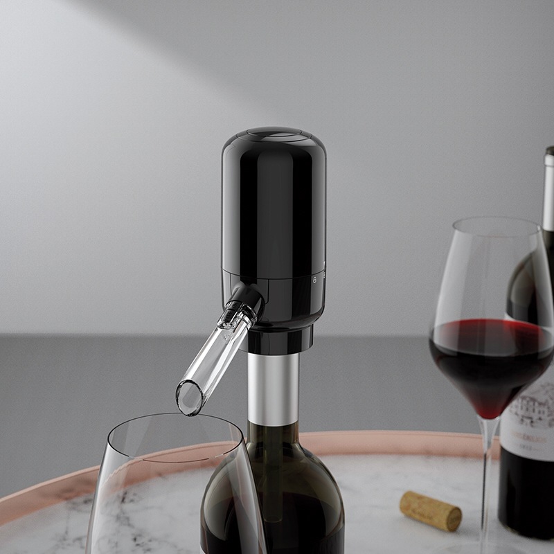 Cross-border electronic decanter, multi-functional rapid red wine automatic electric electronic wine sorting decanter, in stock, quick delivery Specification image