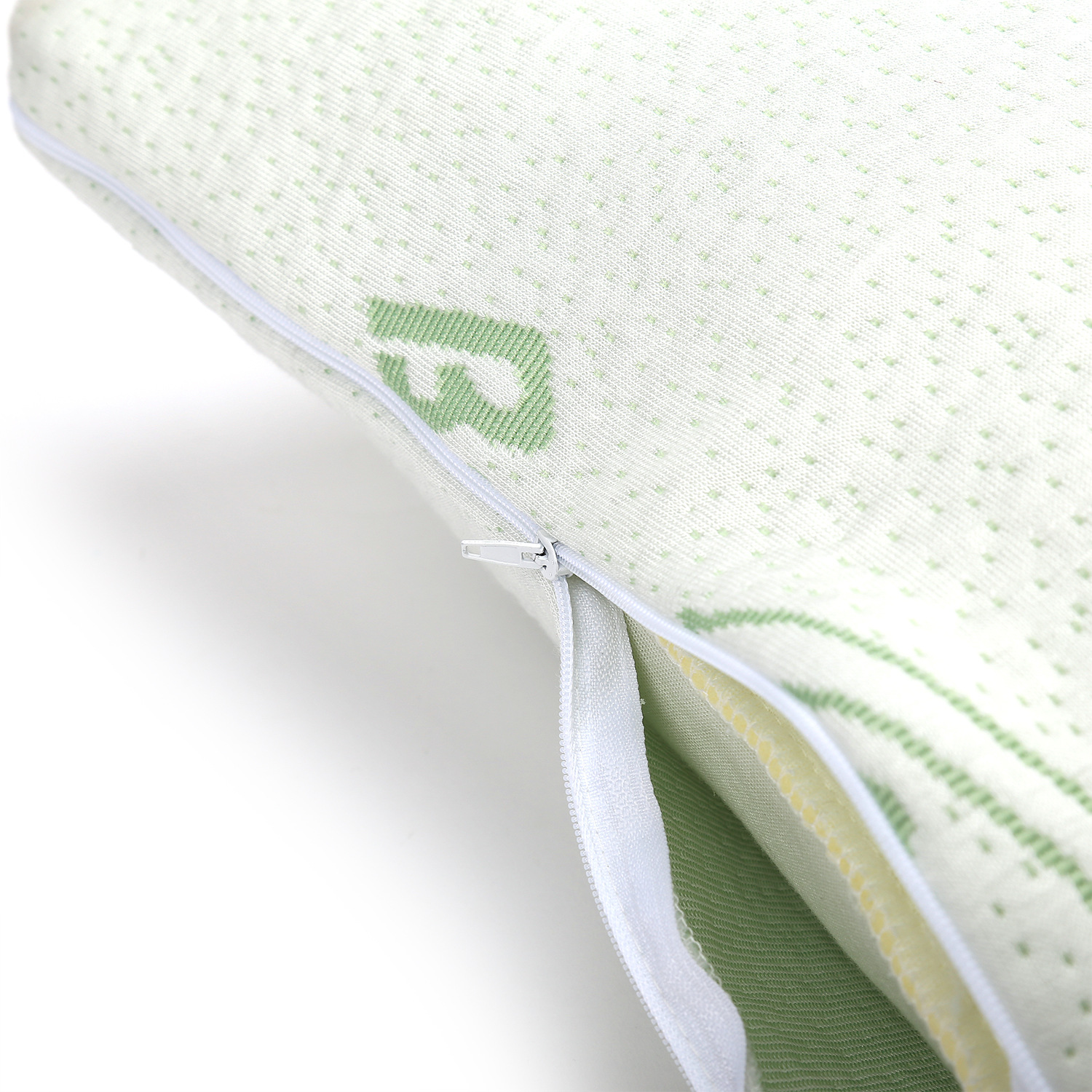 Amazon Hot Bamboo Fiber crushed memory Foam pillow body pillow Double Pillow Pregnant Women's Throw Pillow Specification drawing
