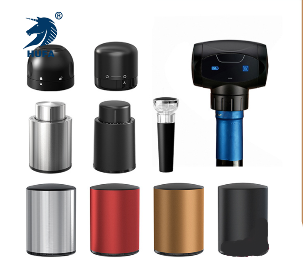Vacuum stoppers for long-lasting preservation, food-grade press-type silicone wine vacuum stoppers, source factory