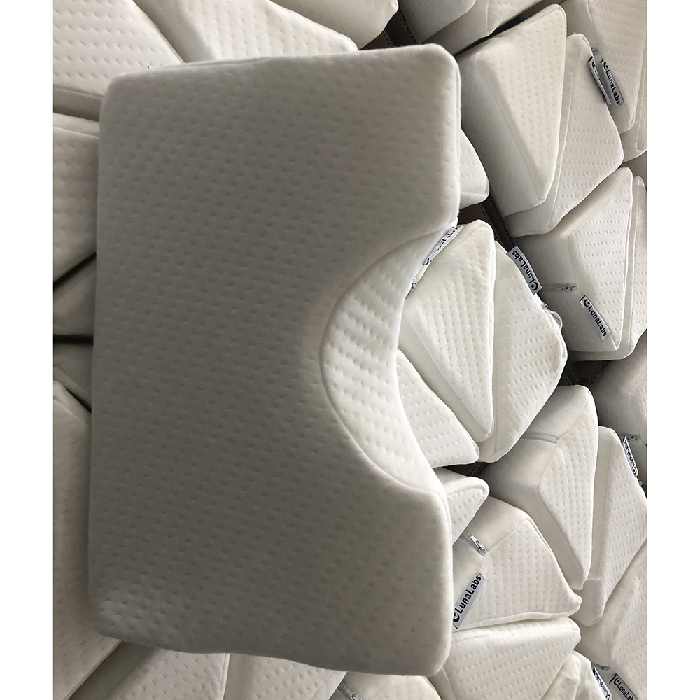 Amazon's best-selling cross-border spinal massage soothing pillow with a concave shape is comfortable and soft Item Picture