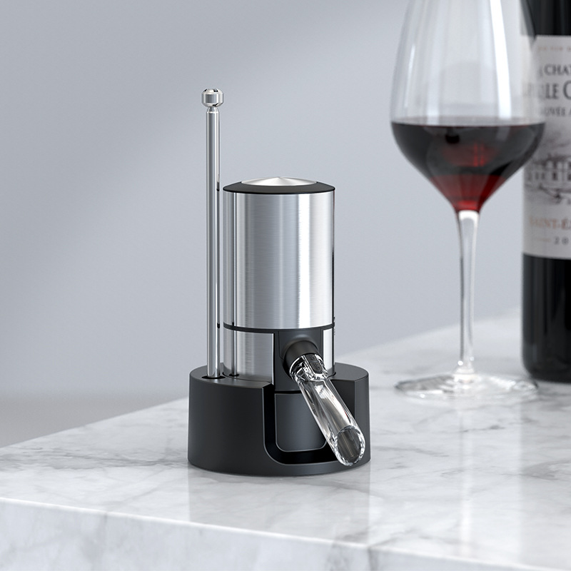 The source factory's electric decanter is easy to clean. It is a new type of pneumatic intelligent rapid electronic red wine electric decanter Specification image