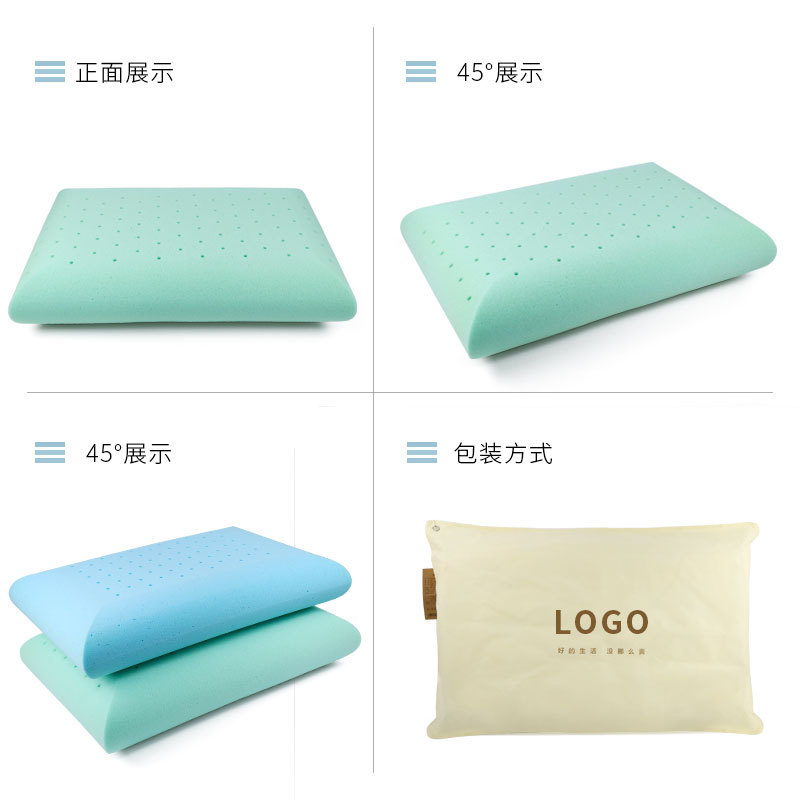 Amazon's best-selling pillow gel memory foam pillow, bread memory foam pillow, sleep neck protection pillow Specification image