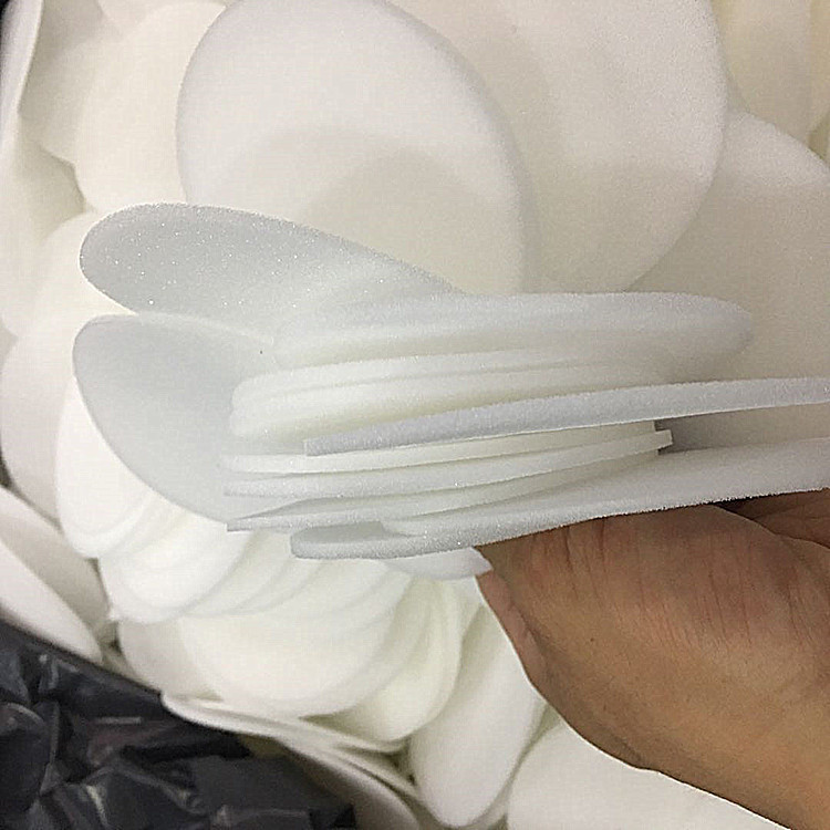 Sponge manufacturers wholesale high-density white 1-millimeter sponge pads for shock absorption, isolation and water-absorbing interlayer sponge sheets full figure