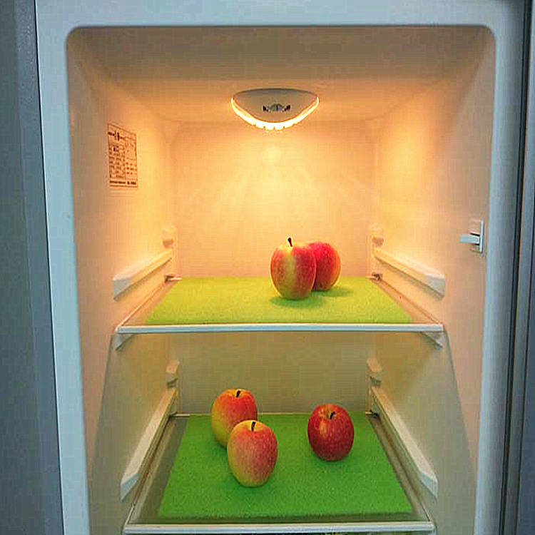 Colored draining sponge pad, fruit refrigeration anti-rot pad, green anti-mold pad, sponge, draining mesh sponge Application Scenario