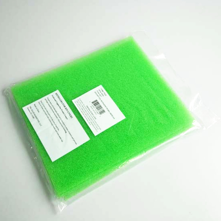 Colored draining sponge pad, fruit refrigeration anti-rot pad, green anti-mold pad, sponge, draining mesh sponge details Picture