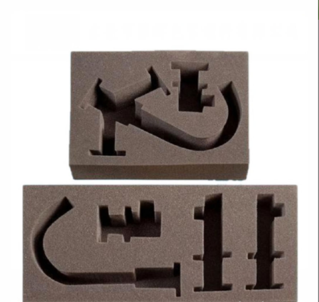 Produce and process high-density black toolbox sponge packaging inner lining and white cosmetic box sponge inner support Application Scenario