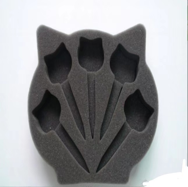 The manufacturer produces high-density black sponge packaging inner lining for cosmetic boxes. The sponge inner support can be customized. Bulk orders enjoy better prices details Picture