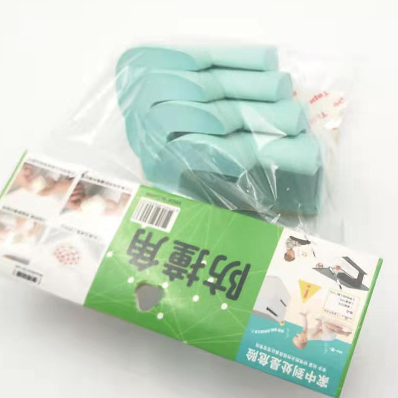 The popular children's safety silicone anti-collision corner, L-shaped table corner anti-collision protective corner, new anti-collision corner details Picture