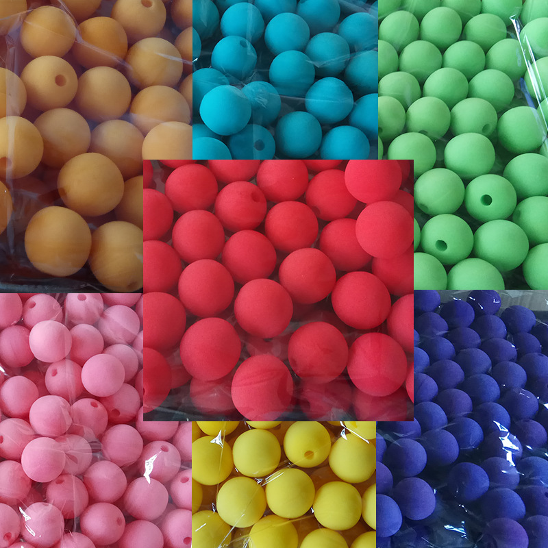 Halloween sponge clown noses in various colors and sizes can be made into clown nose sponge balls Specification drawing