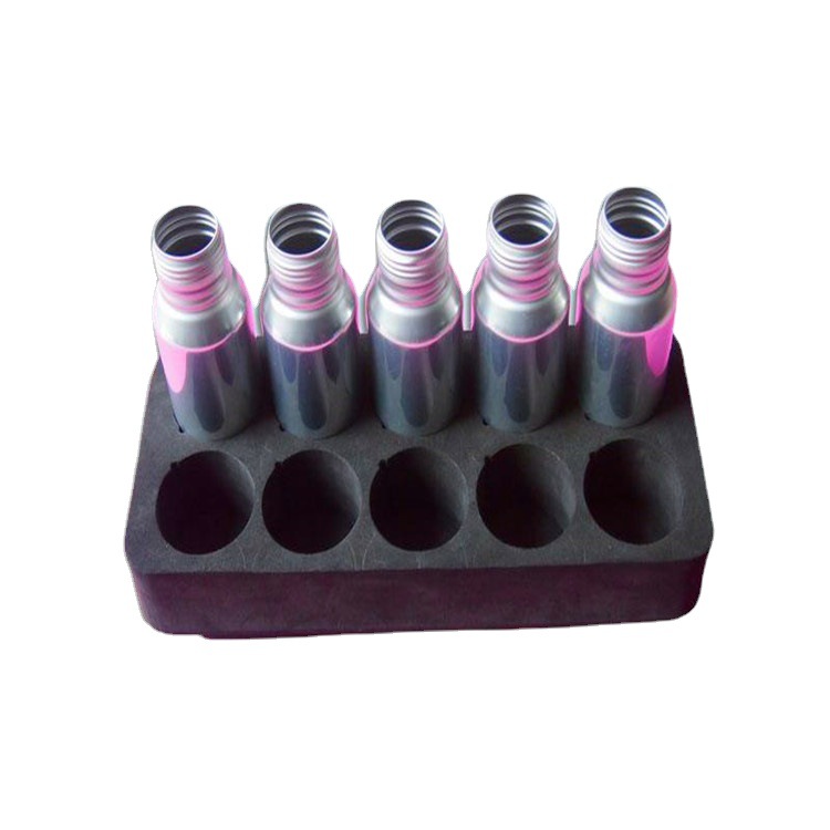 Foam manufacturer customizes test tube fixed round hole tray equipment, shock-absorbing isolation protective cotton eva inner lining packaging full figure