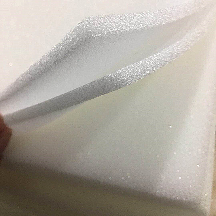 Wholesale white 1, 2, 3, 5mm handbag with thin sponge in the inner layer, and polyurethane odorless sponge in the partition layer