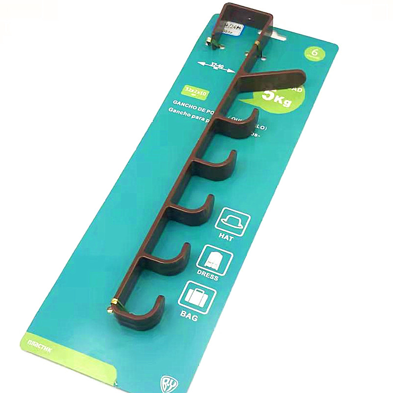 The popular multi-functional vertical hanging rack art cabinet storage hanging rack hook wardrobe organization rack is seamless and nail-free Application Scenario