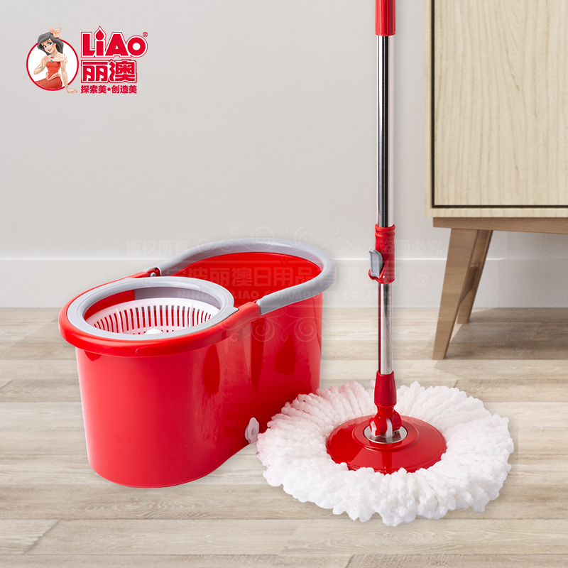 丽澳/LIAO 拖把批发 旋风桶拖把 好神拖