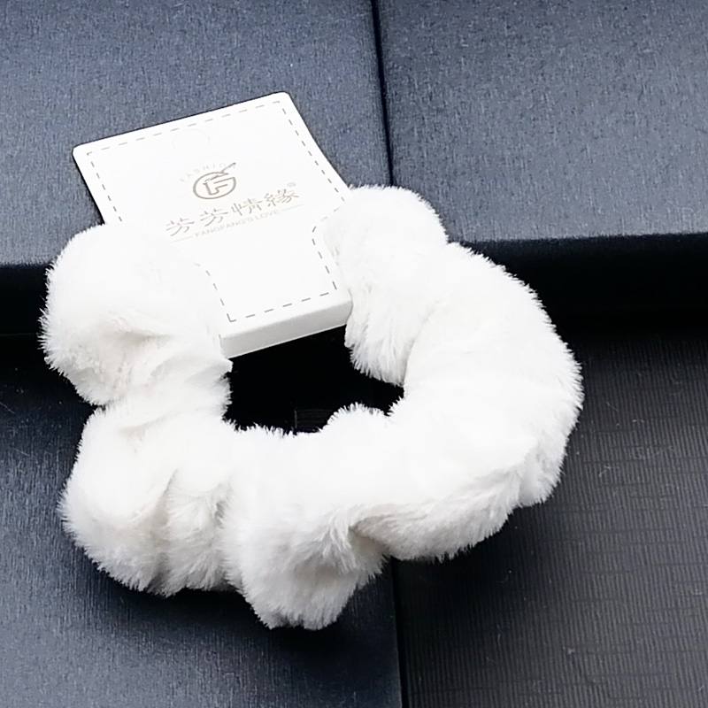 A2318 Fangfang Velvet Fashion Hair band, thick hair tie, hair accessory, hair flower, updo, two-yuan store accessory Specification image