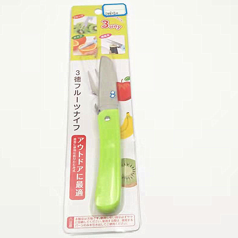 Best-selling multi-functional stainless steel cutlery knife with fork for convenient use, family version Item Picture