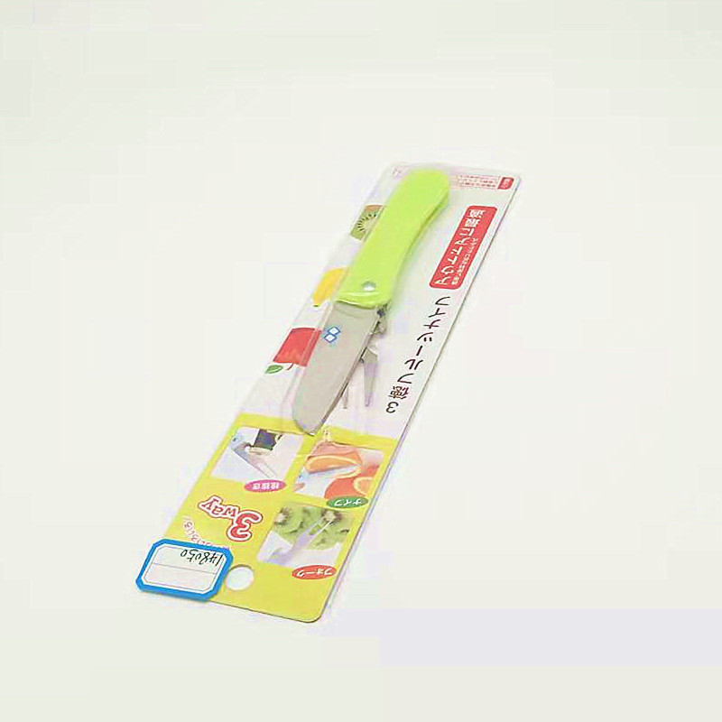 Best-selling multi-functional stainless steel cutlery knife with fork for convenient use, family version details Picture