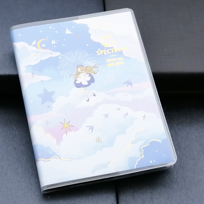 C1521 64k Constellation Starry Sky Rubber-covered Notebook, Office Notebook, Diary, Writing Book, 2-yuan store Item Picture