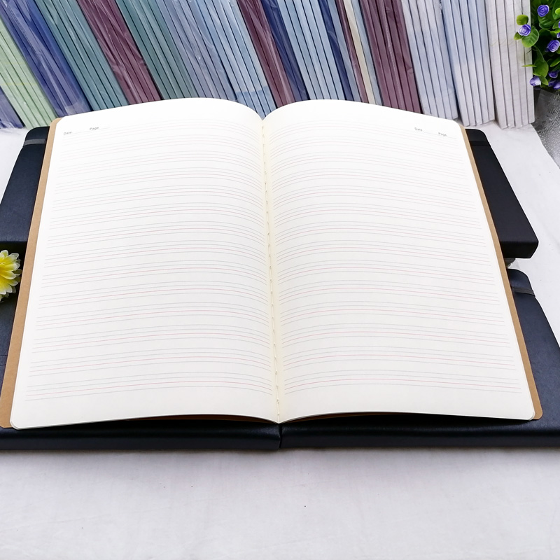 C1216 16k cowhide notebook - English diary, Notebook, Notepad 2-yuan store, 2-yuan store wholesale details Picture