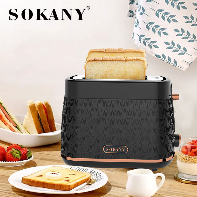 跨境外贸SOKANY033吐司机2片装吐司机