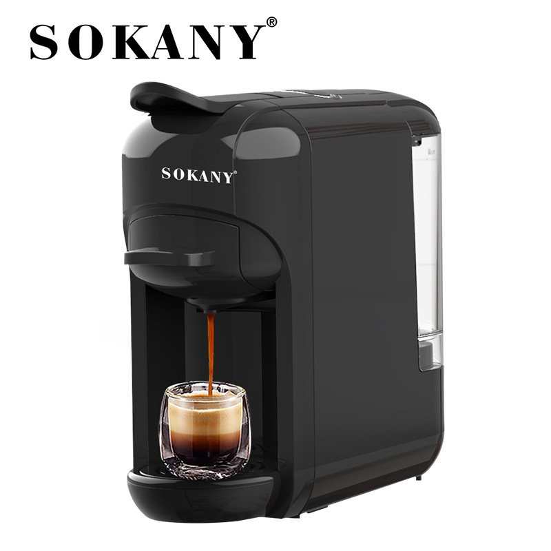 Cross-border foreign trade SOKANY516 Italian capsule coffee machine Portable office small household coffee pot Item Picture