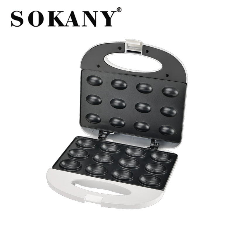 Cross-border SOKANY809 sandwich breakfast machine, household small waffle light food machine, nut machine, bread machine Item Picture