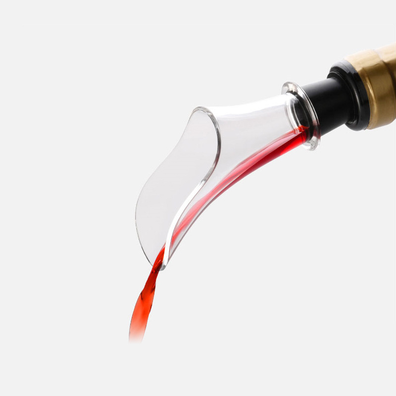 2021 Factory New Wine Stopper Set Exhibition Wedding Souvenir Red Wine Pouring Device Vacuum Wine Stopper set Application Scenario