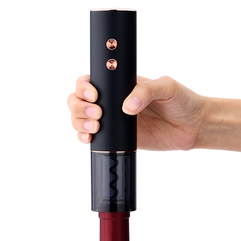 Factory direct supply for cross-border domestic sales USB red wine electric bottle opener, stainless steel rechargeable electric bottle opener details Picture