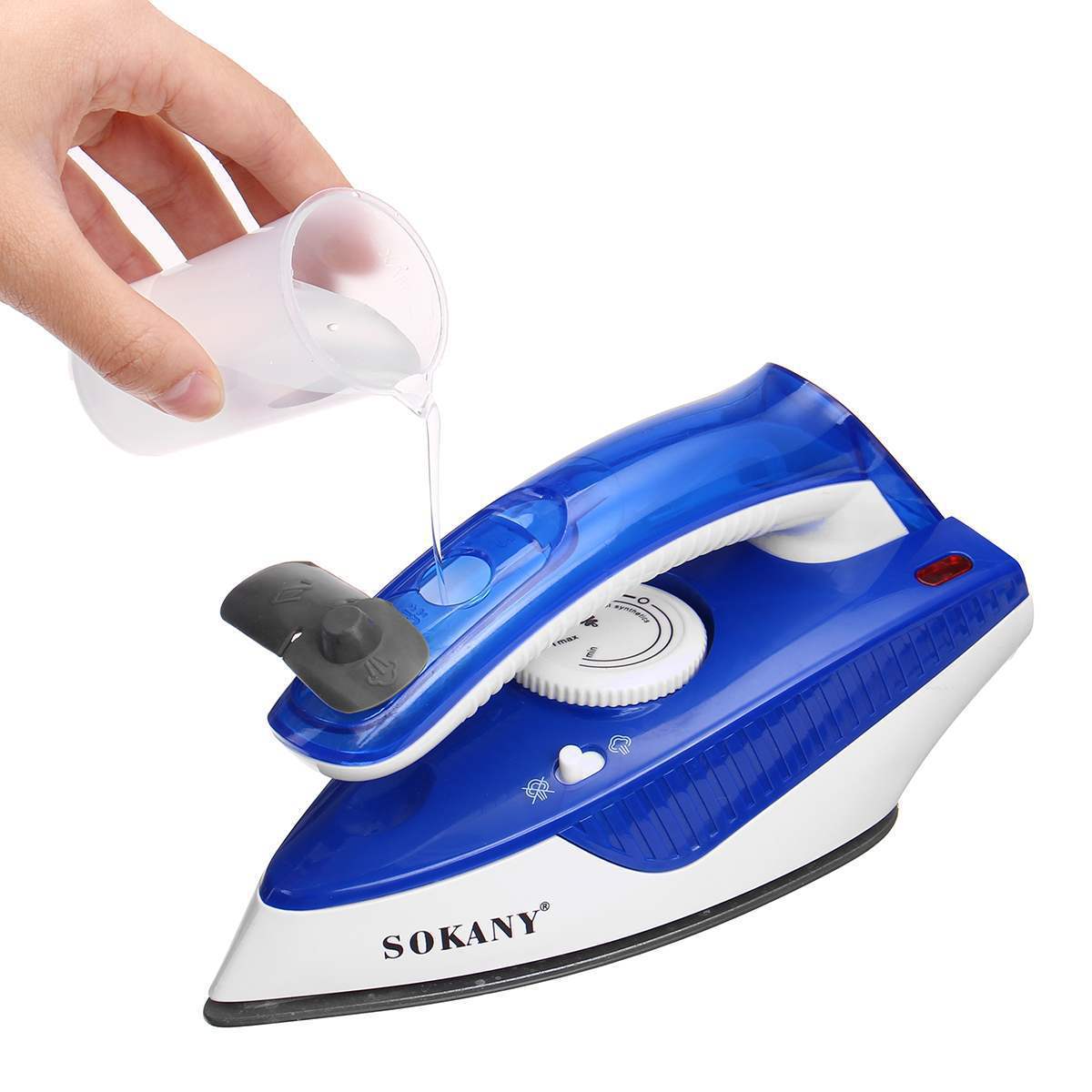 SOKANY388 Electric Iron, Folding Travel iron, Household steam Mini handheld Small iron, powerful steam details Picture