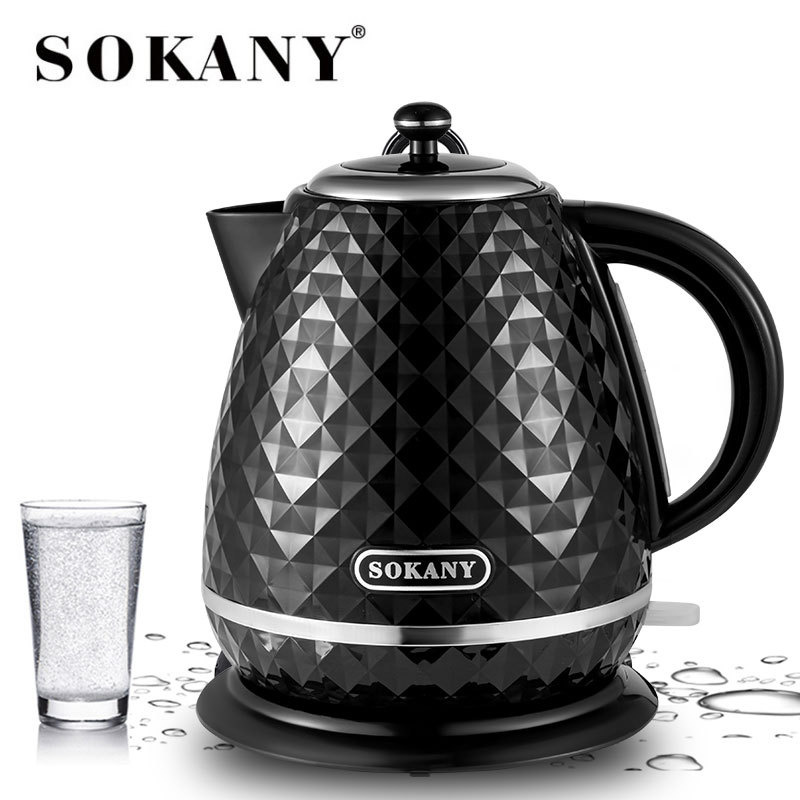 Cross-border foreign trade SOKANY1032 kettle, household quick water boiling automatic power-off electric kettle, European standard