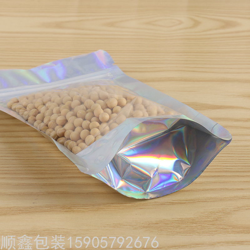 塑料自立袋实物图