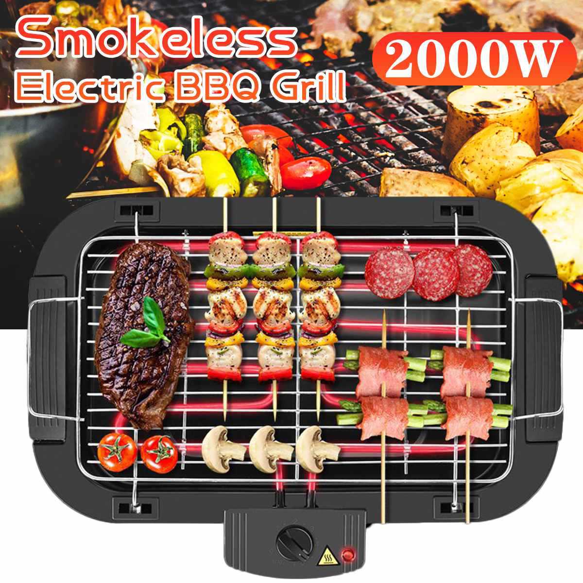 Cross-border bestseller SOKANY273BG European standard household smokeless electric barbecue grill, electric barbecue grill Specification image